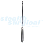 SEMMES SPINAL CURETTE, SLIGHT ANG, 9", 5 x 8mm, RING